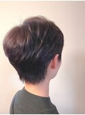 ハンサムショート《HERBY organic and color》