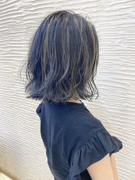 モリオ フロム ロンドン サッポロファクトリー店(morio FROM LONDON) 【morio】札幌ボブ　大人かわいいハイライトゆるふわボブ