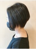 【morio鶴瀬】前下がりショートボブ