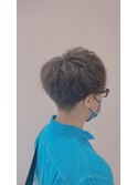 刈上げマッシュショート