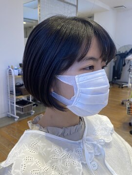 カッツ 東尾道店(CUT S) バッサリカット！ミニボブ