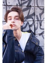 ケアリー 浦和美園(Carelly)&nbsp;ツイストパーマ七三オールバックマッシュウルフスリークショート