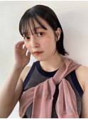 うるツヤ黒髪ボブ