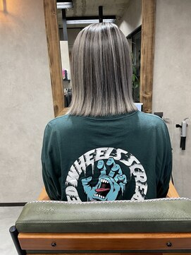 サニー 渋谷(SUNNY) バレイヤージュ、ハイライト、グレージュ、ショコラアッシュ