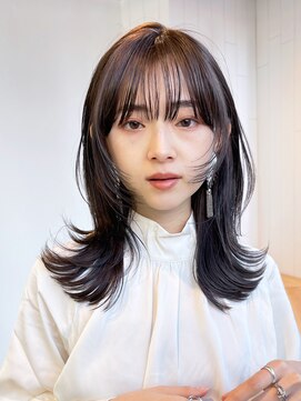 アイティーバイアルバム 松戸店(IT by ALBUM) フェイスレイヤー_マチルダボブピンクベージュ_49407