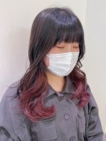 ナビバイケンジ(NaVI by KENJE)&nbsp;大人気！インナーカラーピンク♪