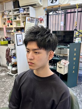 髪座 王道マッシュ