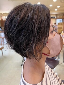 リーガ 荒井店(RIHGA) パーマ×チラ見せインナーカラー