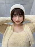 前髪パーマ/マチルボブ/髪質改善/アッシュカラー/グレーベージュ