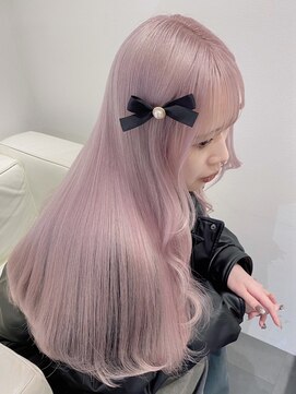 ベレーザ 渋谷(BELEZA) 7419ベビーピンクカシスレッドハイトーンカラーホワイトピンク