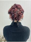 《shii../内城》#ヘアセット #ヘアアレンジ #ツインアレンジ