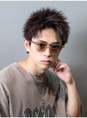 スパイキーショートソフトツイストパーマ