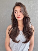 プアメリア 名古屋(Puamelia)&nbsp;ロングレイヤー かきあげ前髪