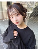 ポプルス(popls) オリーブベージュ/くらげヘア/20代/髪質改善/ヘアセット