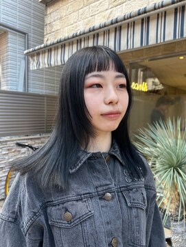 アース 高円寺店(HAIR & MAKE EARTH) オン眉×姫レイヤー 【@mppp_32485】