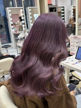 リー 梅田(Lee) ブリーチ1回/ラベンダーカラー