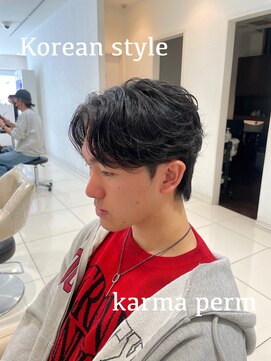 アッシュ 武蔵小金井店(Ash) 《韓国風》カルマパーマ×ミニウルフ