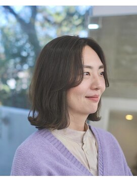 スイ(sui) 【sui hair studio 富塚町】柔らかオリーブカラー