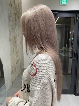 ソル 栄矢場町(SOL) ミルクティーベージュカラーブリーチカラーケアブリーチ