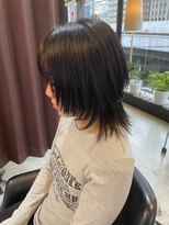 ヴァンクラウドコウベ(VENT CLOUD KOBE) 20代30代40代大人可愛いひし形韓国風ショートウルフレイヤー