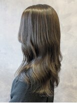 ザ ラブズ ラフズ ヘアー 本店(the loves laughs hair) 透明感グレージュ/ニュアンスカラー/くびれウェーブ