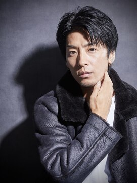 ドットファースト 町田店(dot. 1st) かき上げショート/メンズサロン/メンズショート/町田駅/眉毛