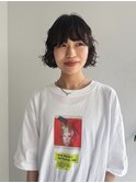 ボブウルフ×ニュアンスパーマ