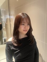 ジェノ(JENO by apish) 縮毛矯正/レイヤーカット/ミディアムレイヤー