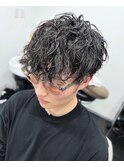 メンズスパイラルパーマ