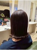 ボブ/20代30代/トリートメント