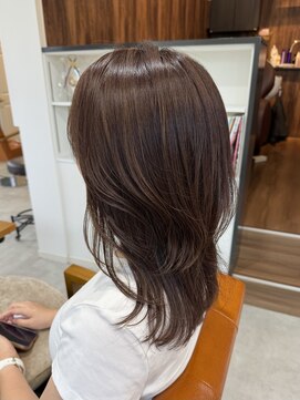 アムレヘアーエタ(amule hair eta) 【amule hair eta】レイヤーでラフにカール２０代/３０代/４０代