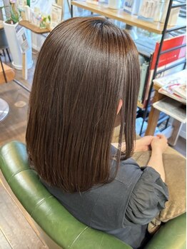 小顔補正立体カット認定スタイリスト/骨格補正カット資格取得者在籍◎顔周りのカットで印象は変わります♪