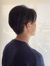 【☆ふんわりストレート☆】メンズカット＋縮毛矯正￥13,900→￥11,980