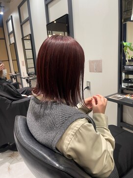 ニール(Neale.) 小顔ぱつっとぼぶ×レッド11.20