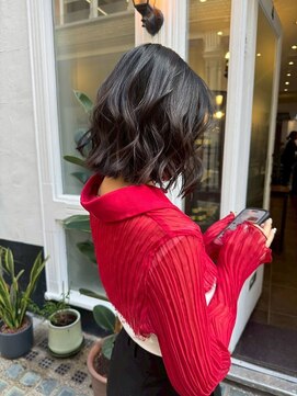 ボブカット/髪質改善カラー【表参道原宿美容室】