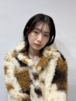 ソト 銀座(soto.)&nbsp;ミディアムヘア/暗めカラー/デザインカラー/レイヤーカット