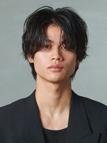 エルマーク 梅田(L-MARK)&nbsp;センターパート/波巻きパーマ/スパイラルパーマ/men's