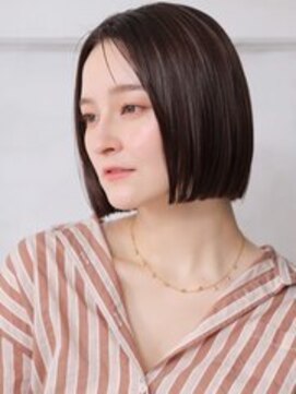 クラッチ 梅田茶屋町店(CLUTCH) 大人可愛い小顔魅せ美髪ツヤ髪ヘルシースタイルヘイリーボブA2