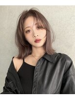 ネイト(Neit) レイヤーボブミルクティーブラウンカラーレイヤーカット