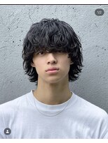 アストラ(ASTRA) MEN’S HAIR/波巻きツイストスパイラル/リバースセンターパート