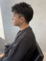 リオールバイニアウ(RE:ALL by Niau) MEN’S HAIR/波巻きツイストスパイラル/リバースセンターパート