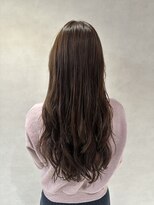 アース 新越谷店(HAIR&MAKE EARTH)&nbsp;ロングレイヤーカット×コテ巻き風パーマ/韓国