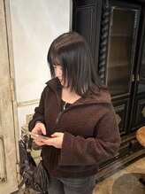 ノーリード(notre Lead)&nbsp;ミディアムレイヤー × ナチュラルブラック