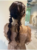結婚式＊hair set