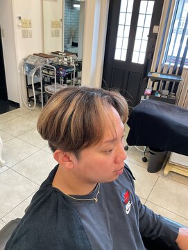 ヒロザバーバー(HIRO THE BARBER) バレイヤージュ