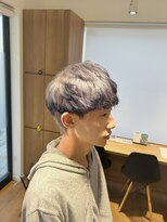 モッズヘア MEN 横浜元町店 ナチュラルマッシュ×エンドカラー