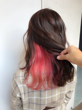 オーティティ(O-TETE) O-tete インナーカラータイプピンク