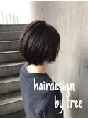 ノンブローでおさまる ショート ボブ ロング 『Tree』本厚木
