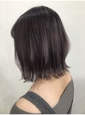 【ALIUS 池袋 小川真一】ラベンダーグレージュ×ボブ