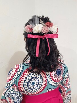 ネオリーブアオバ 高田馬場店(Neolive aoba) 【高田馬場/aoba】袴着付け＆ヘアセット